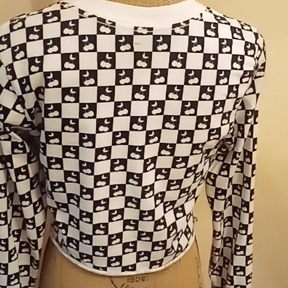 Vans Cherry Check Crop Top - Picture 7 of 9